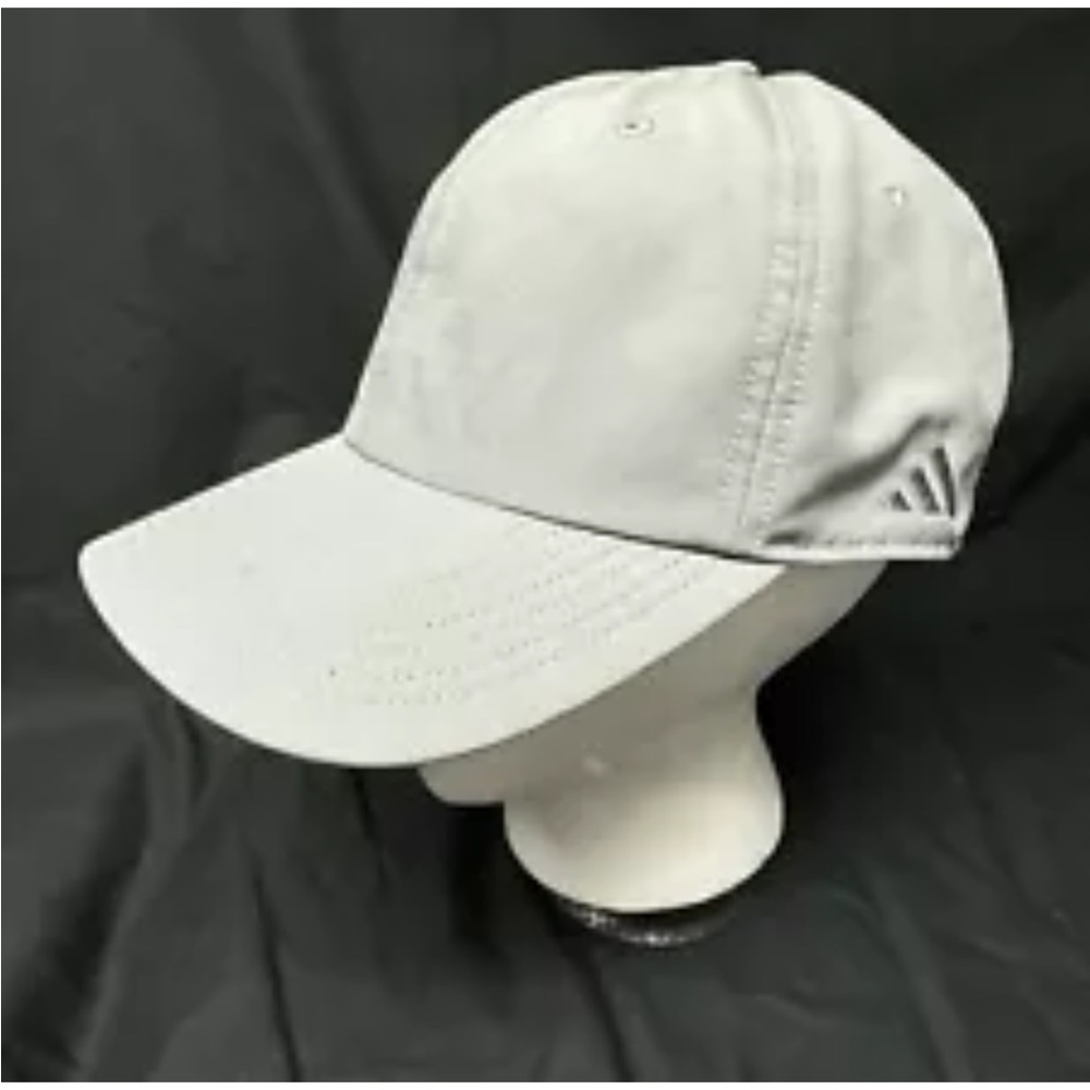Adidas Grey Adjustable Baseball Hat Cap one size fits most - Picture 3 of 9